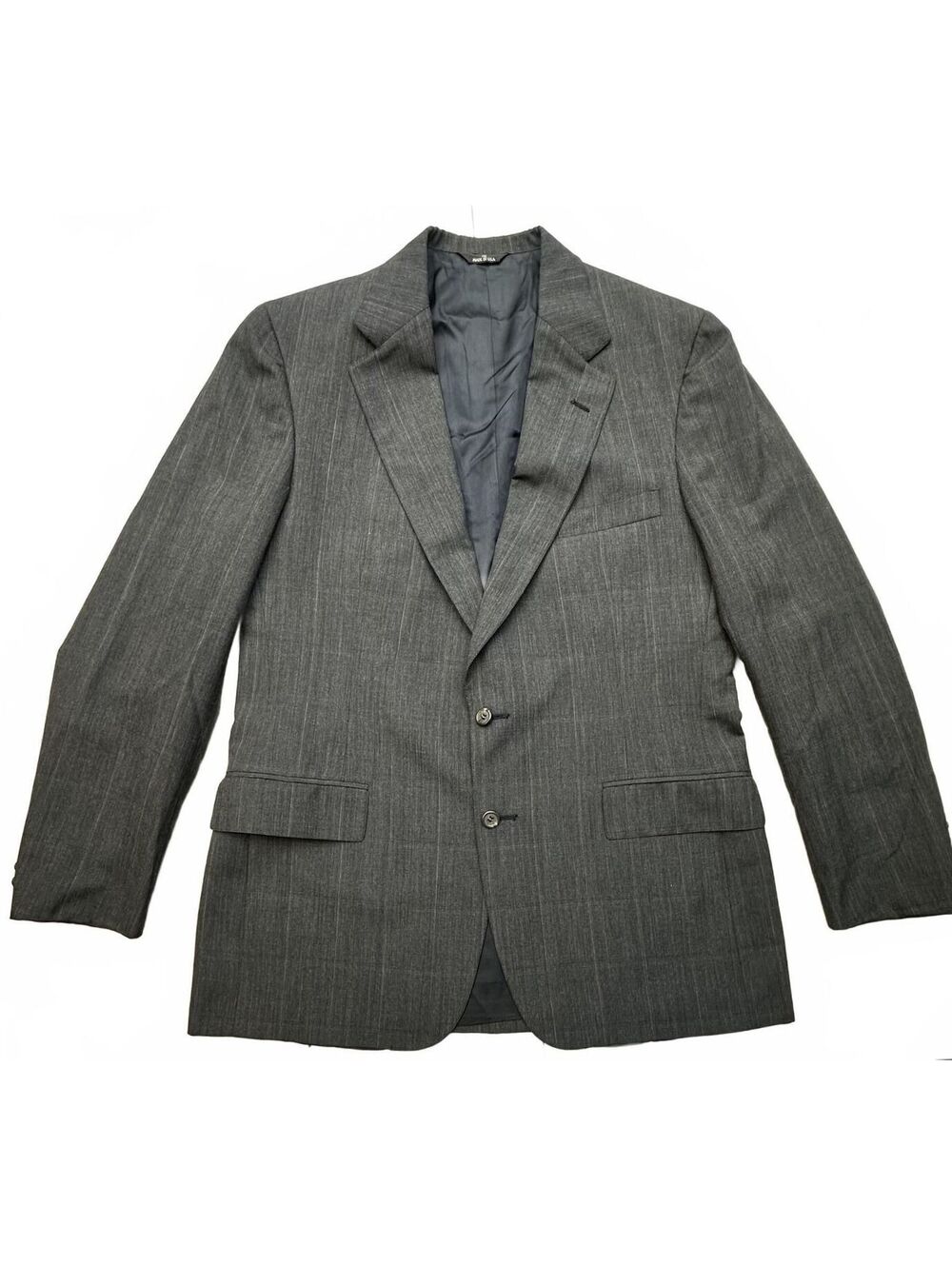 Vintage Polo University Club Ralph Lauren Gray Blazer Made USA 2 Button Mens